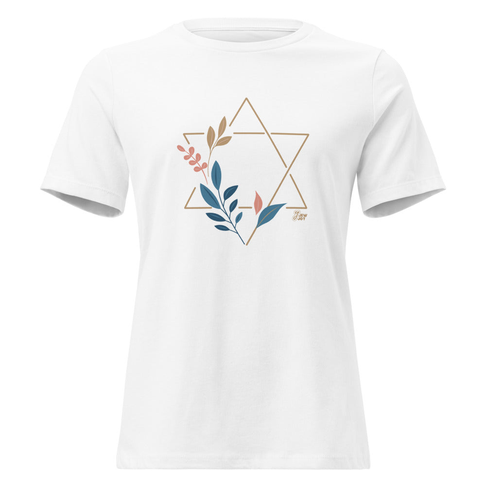 Star of David Nature - Women's T-shirt