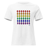 Rainbow Hamsa Grid - Women's T-shirt