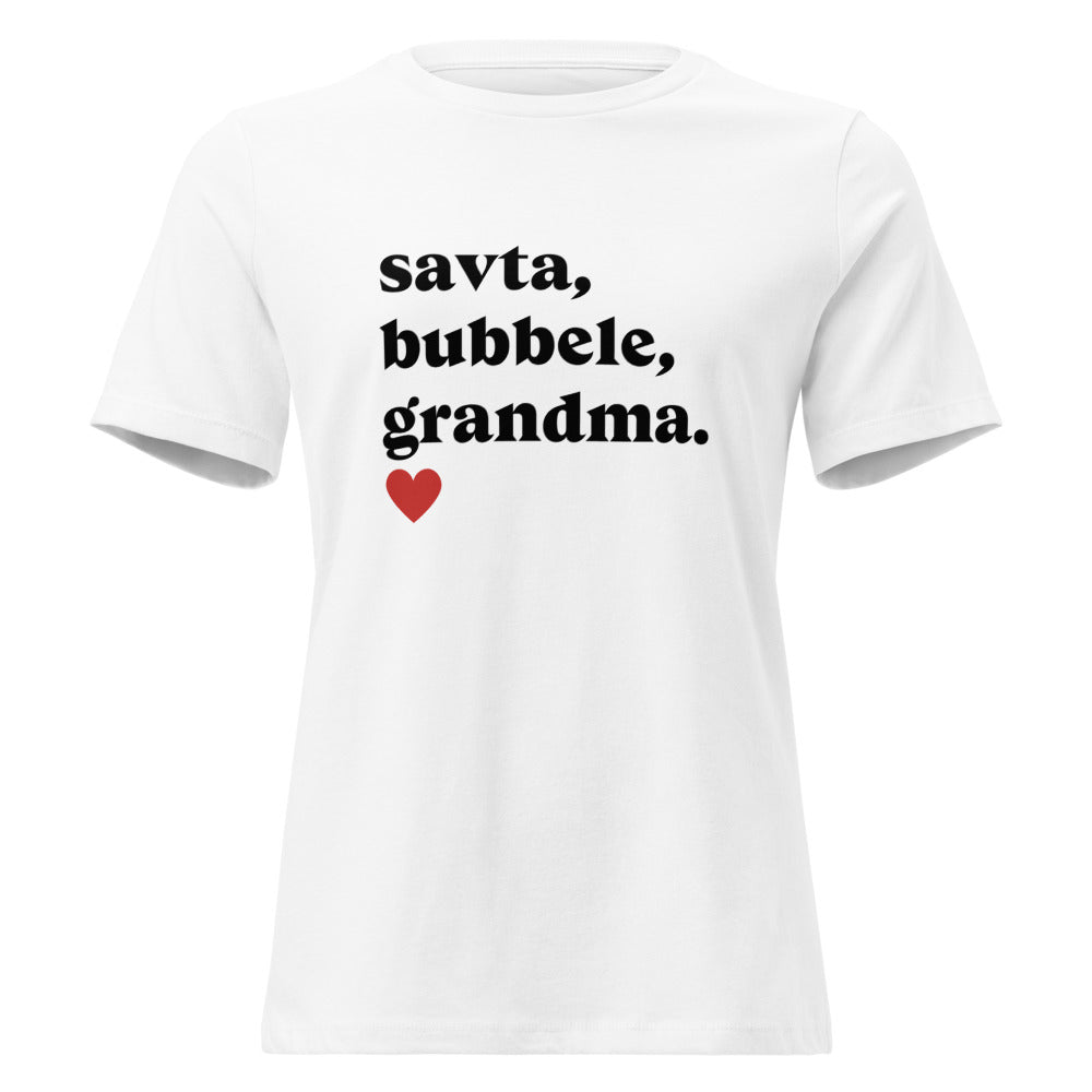 Savta Bubbele Grandma - Women's T-shirt