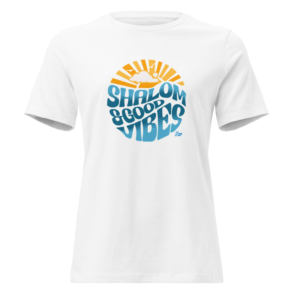 Shalom and Good Vibes - Women's T-shirt