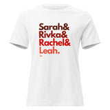 Four Matriarchs Names - Women's T-shirt
