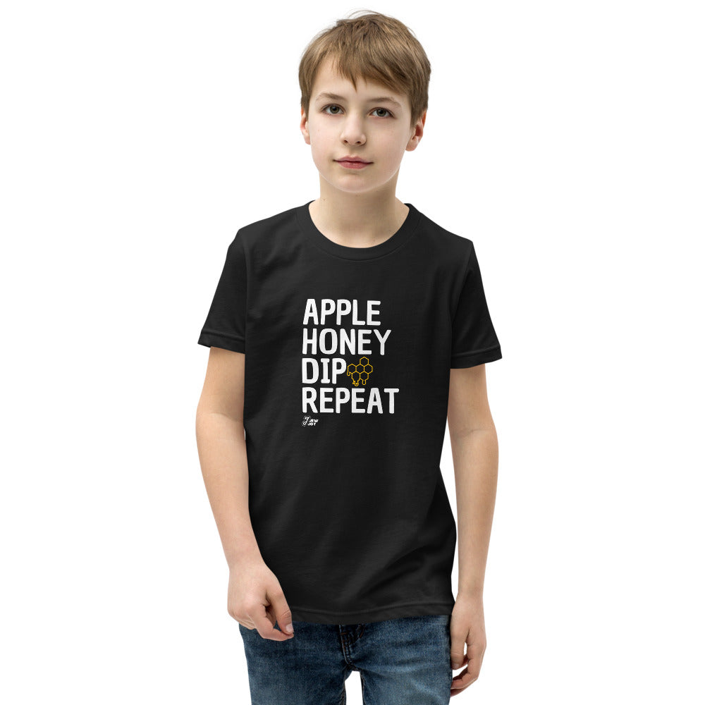 Apple Honey Dip Repeat - Youth T-shirt