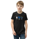 Peace Love Light 2 - Youth T-shirt