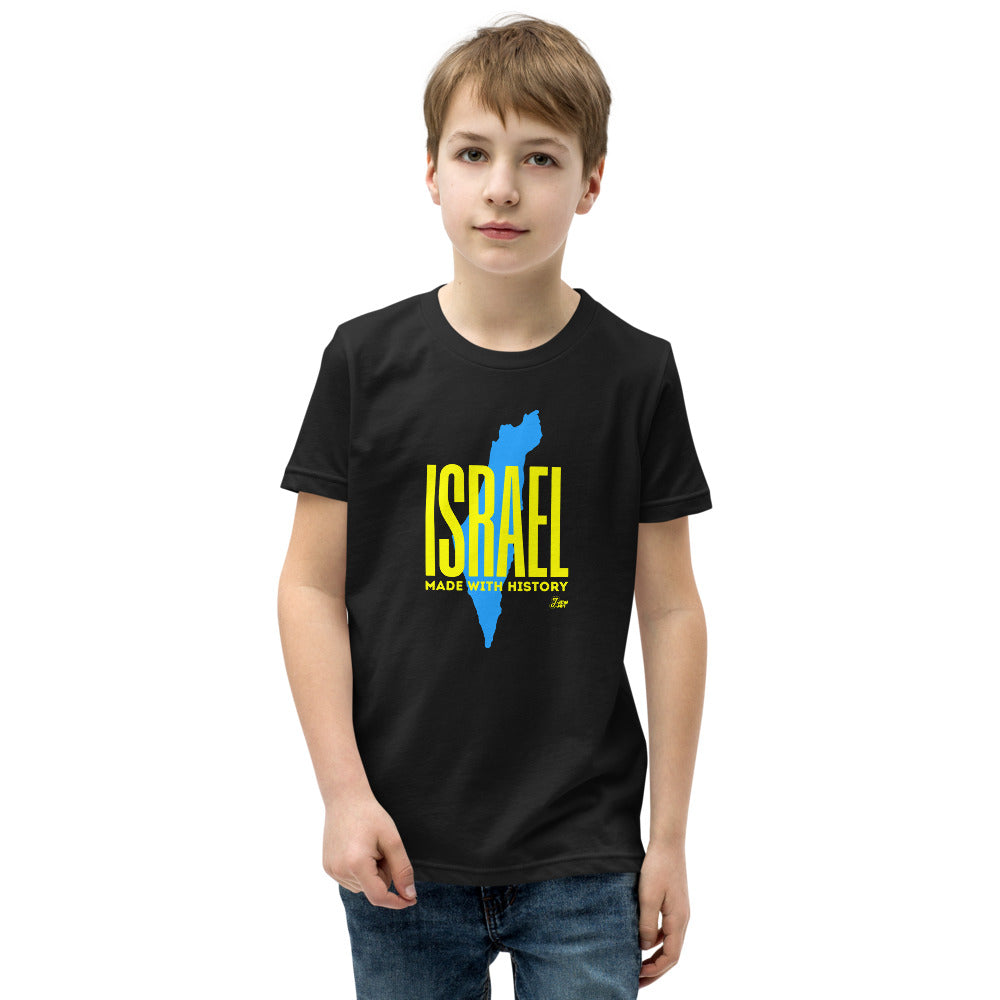 Israel Made With History - Youth T-shirt