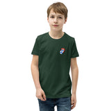 Israel Flag Tongue - Youth Staple Tee