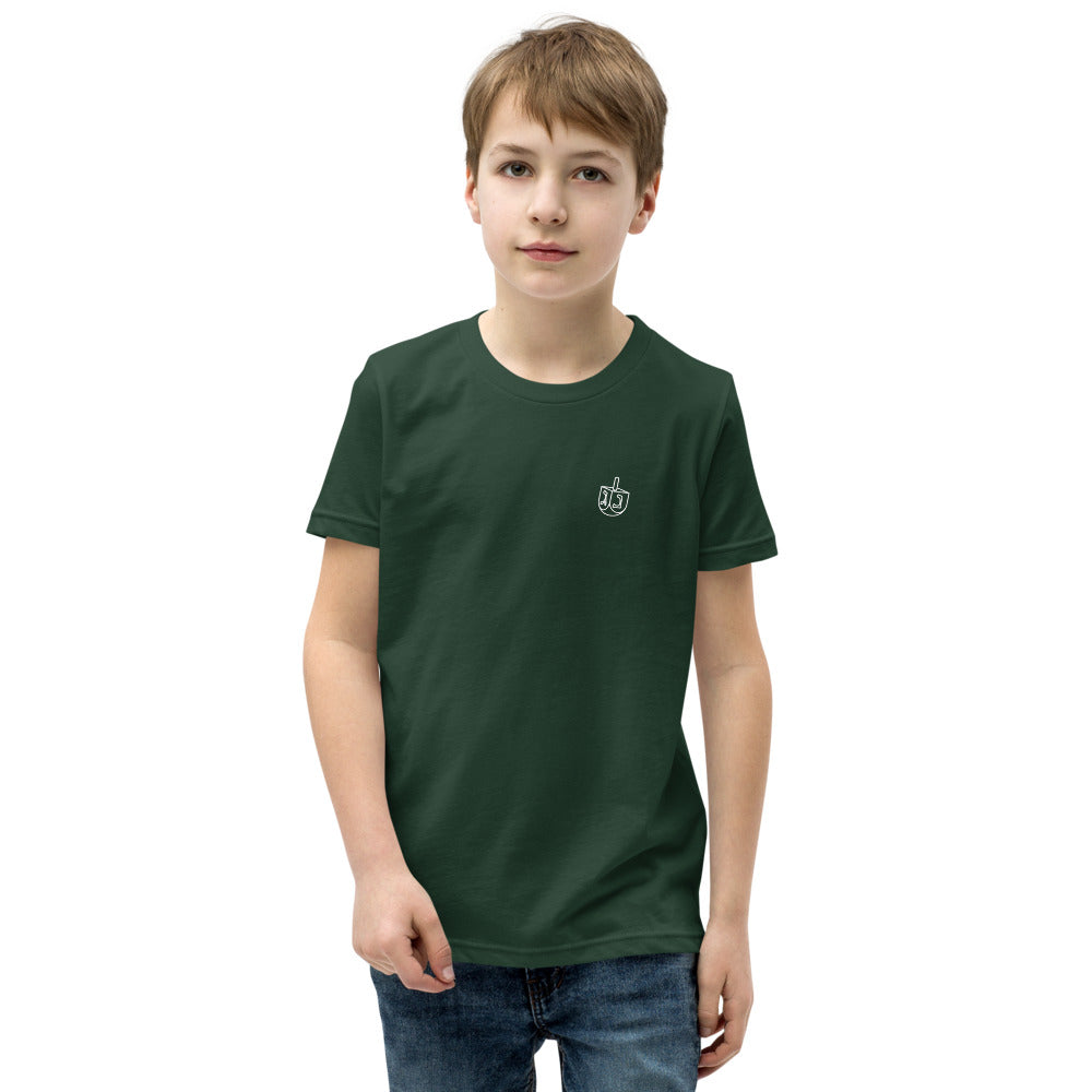 Dreidel Outline Minimalist - Youth T-shirt