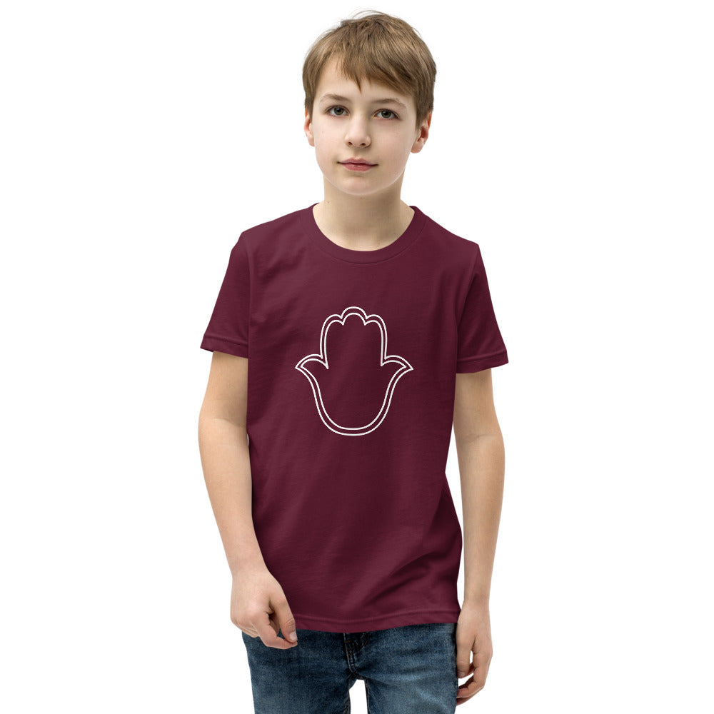 Hamsa Outline - Youth Staple Tee
