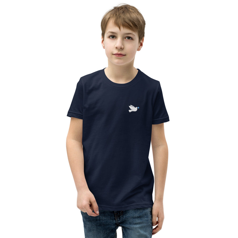 Peace Dove Star of David - Youth T-shirt