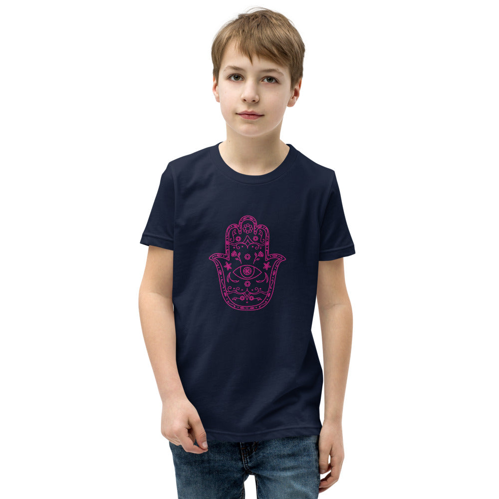 Hamsa Floral - Youth T-shirt