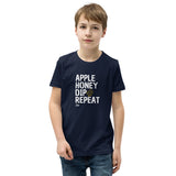 Apple Honey Dip Repeat - Youth T-shirt