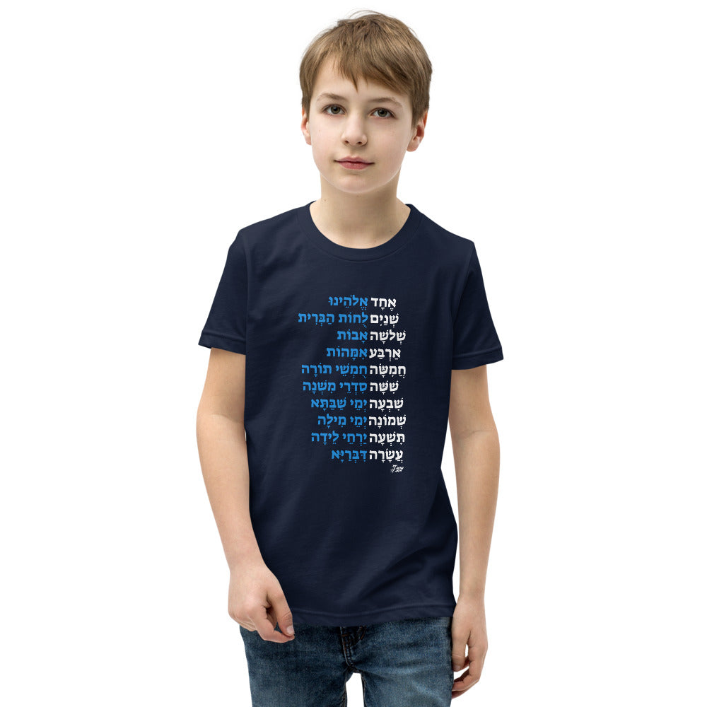 Echad Mi Yodea - Youth T-shirt