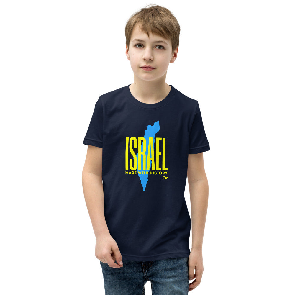 Israel Made With History - Youth T-shirt