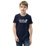 Shabbat Shalom Ransom Letters - Youth T-shirt
