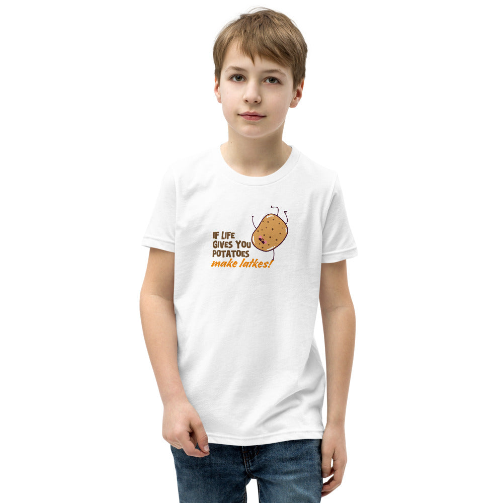 Potatoes Make Latkes - Youth T-shirt