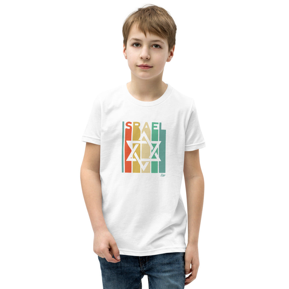Israel Retro Stripes - Youth T-shirt