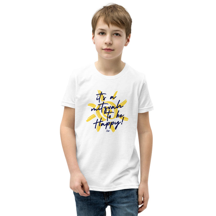 It's a Mitzvah to Be Happy - Youth T-shirt