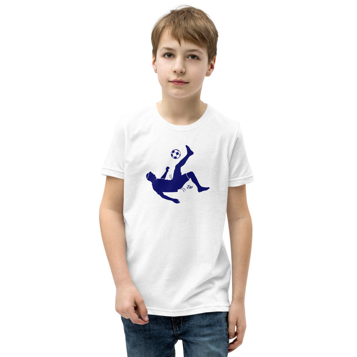 Kippah Bicycle Kick - Youth T-shirt