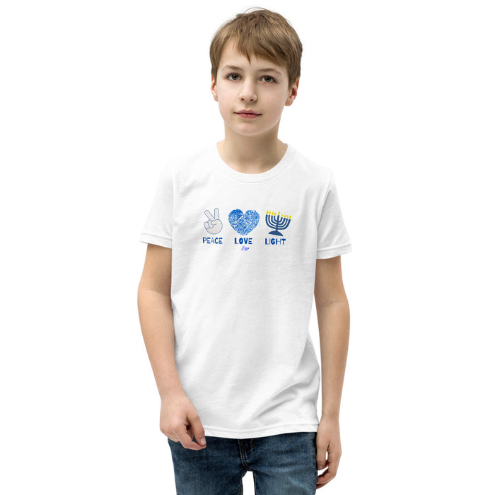 Peace Love Light 2 - Youth T-shirt