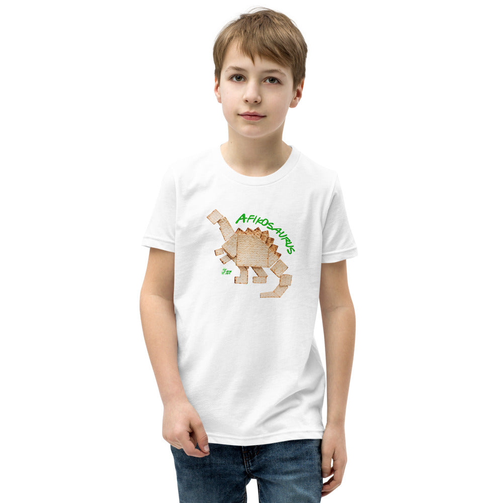 Afikosaurus Matzah Dinosaur - Youth T-shirt