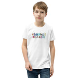 Shabbat Shalom Ransom Letters - Youth T-shirt